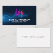 Carte De Visite Digi Background Modern Logo (Devant / Derrière)