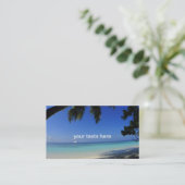 carte de visite d'île (Debout devant)