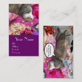 Carte De Visite Dilemma of Princess Tatus Chat / Salon de beauté p (Devant / Derrière)