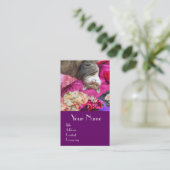 Carte De Visite Dilemma of Princess Tatus Chat / Salon de beauté p (Debout devant)