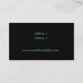 Carte de visite d'illusion d'eau (Dos)