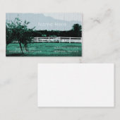 Carte de visite d'illustration de pays (Devant / Derrière)