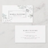 Carte de visite d'illustration végétale (Devant / Derrière)