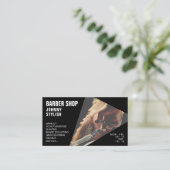 Carte de visite d'image géométrique moderne (Debout devant)