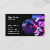 Carte de visite d'images de services de détail de  (Dos)