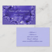 Carte de visite d'Imaginaire Cloud violet (Devant / Derrière)
