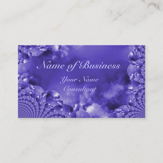 Carte de visite d'Imaginaire Cloud violet (Devant)