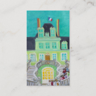 Carte de visite d'imaginaire du château De