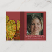 Carte de visite "d'immobiliers d'été" (Dos)