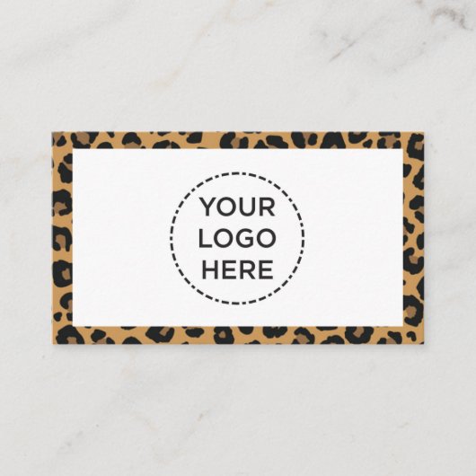 Carte de visite d'impression Cheeta (Devant)