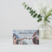 Carte de visite d'impression d'art classique (Debout devant)