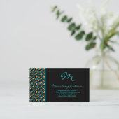 Carte de visite d'impression de guépard de (Debout devant)