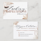 Carte de visite d'impressions de hachage non modif (Devant / Derrière)