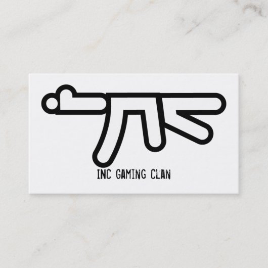 Carte de visite d'inc. (Devant)