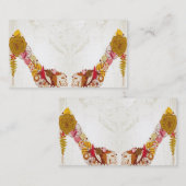 carte de visite d'industrie de chaussure (Devant / Derrière)