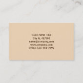 Carte De Visite Dîner Cuisinier Cuisinier Cuisinier Cuisinier Cuis (Dos)