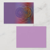 Carte de visite d'infini pour des guérisseurs (Devant / Derrière)