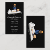 Carte de visite d'infirmier (Devant / Derrière)