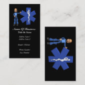 Carte de visite d'infirmier (Devant / Derrière)