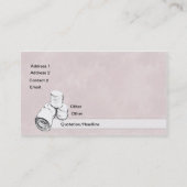 Carte de visite d'infirmière (Dos)