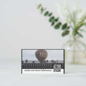 Carte de visite d'informations (Debout devant)