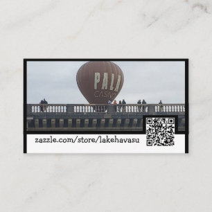 Carte de visite d'informations