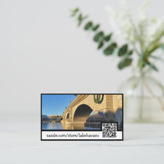 Carte de visite d'informations (Debout devant)