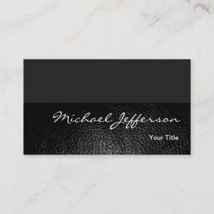 Carte de visite d'ingénieur consultant en effet cu