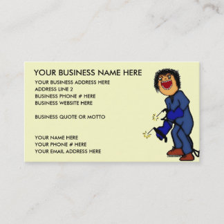 Carte De Visite Dingue Welder