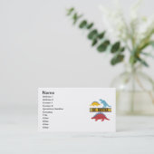 Carte De Visite Dinosaur Big Brother (Debout devant)