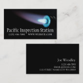 Carte de visite d'inspection du gaz (Devant / Derrière)