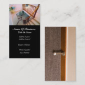 Carte de visite d'installateurs de tapis (Devant / Derrière)