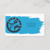 carte de visite d'installation de plomberie de ser (Devant)