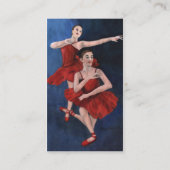 Carte de visite d'instructeur de danse (Dos)