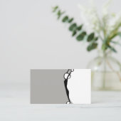 Carte de visite d'instructeur de professeur de (Debout devant)