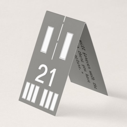 Carte de visite d'instructeur de vol (Devant)