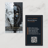 Carte de visite d'intelligence artificielle (Devant / Derrière)