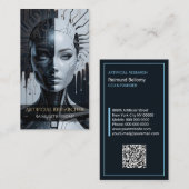 Carte de visite d'intelligence artificielle (Devant / Derrière)