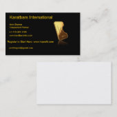 Carte de visite d'International de Karatbars (Devant / Derrière)