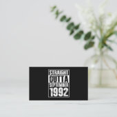 Carte De Visite Direct Outta 1992 29e anniversaire (Debout devant)