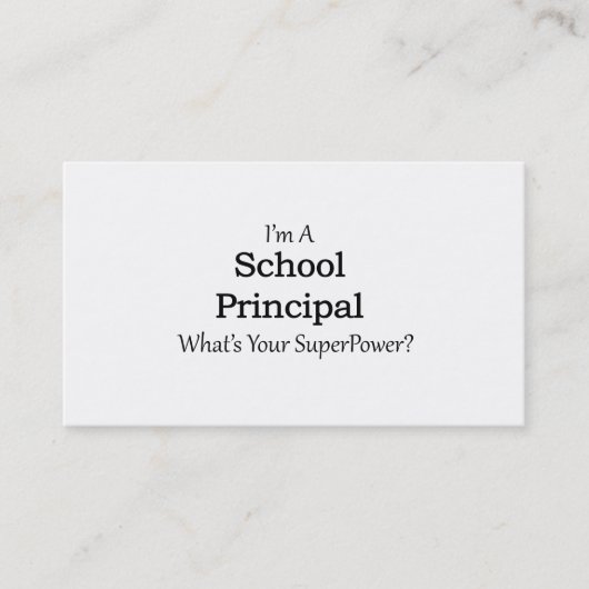 Carte De Visite Directeur (Devant)