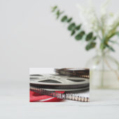 Carte De Visite Directeur Clapperboard Film Movies Producteur Act (Debout devant)