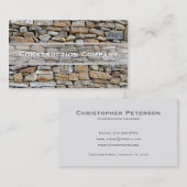 Carte De Visite Directeur de construction (Devant / Derrière)