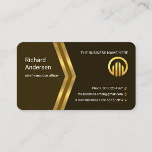 Carte De Visite Directeur de Golden Arrows Moving Forward