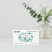Carte De Visite Directeur de projet (Debout devant)
