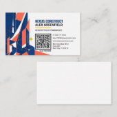 Carte De Visite Directeur de projet senior (Devant / Derrière)