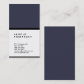 Carte De Visite Directeur des services de conseil en mode tendance (Devant / Derrière)