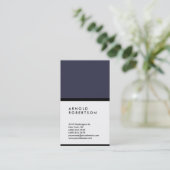 Carte De Visite Directeur des services de conseil en mode tendance (Debout devant)