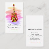 Carte De Visite Directeur d'événement du DJ de professeur de (Devant / Derrière)