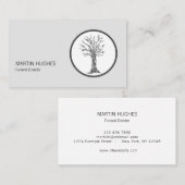 Carte De Visite Directeur funéraire moderne (Devant / Derrière)